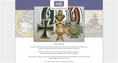 Desktop Screenshot of militariarelics.com